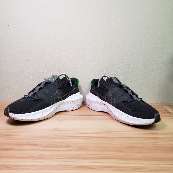 Nike Men's‎ Size 9 Air Zoom Crater Impact Running Shoes Black White Athletic - Picture 4 of 10